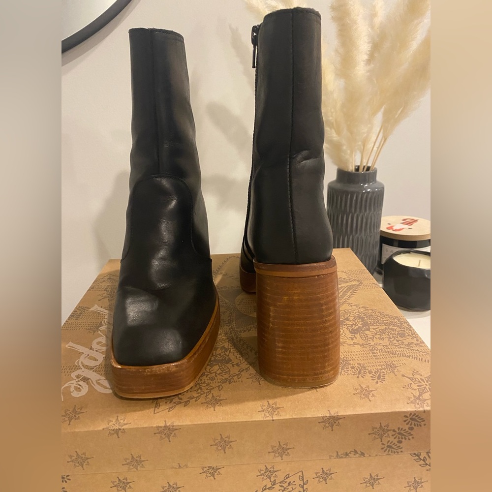 Free People Ruby Platform Ankle Boot - image 1